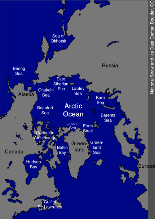 NSIDC_Arctic_Regions