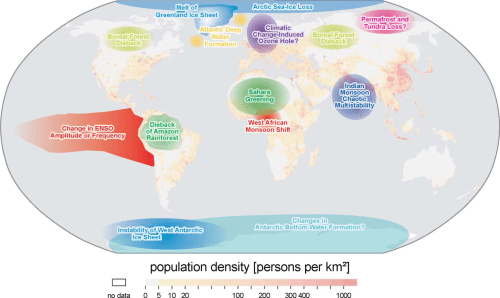 Lenton et al 2008 - Tipping points overview